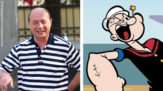 Popeye Marinarul-Traian Basescu